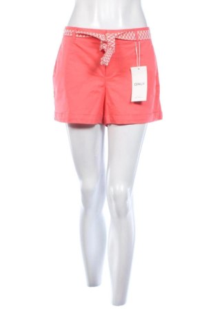 Pantaloni scurți de femei ONLY, Mărime M, Culoare Roz, Preț 145,29 Lei, #137299253