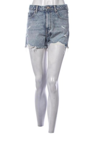 Pantaloni scurți de femei Zara, Mărime S, Culoare Albastru, Preț 64,00 Lei, #137300405