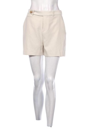Pantaloni scurți de femei Zara, Mărime M, Culoare Ecru, Preț 82,10 Lei, #137309537