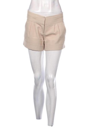 Pantaloni scurți de femei Stradivarius, Mărime L, Culoare Bej, Preț 42,00 Lei, #137311013
