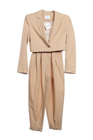 Dámsky kostým Bershka, Veľkosť XXS, Farba Béžová, Cena  20,00 €, #137219811