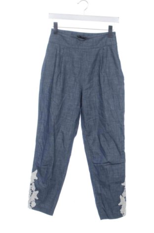 Damenhose Zara, Größe XS, Farbe Blau, Preis 14,67 €, #137194778