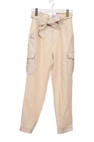 Pantaloni de femei Amisu, Mărime XS, Culoare Bej, Preț 111,99 Lei, #137195488