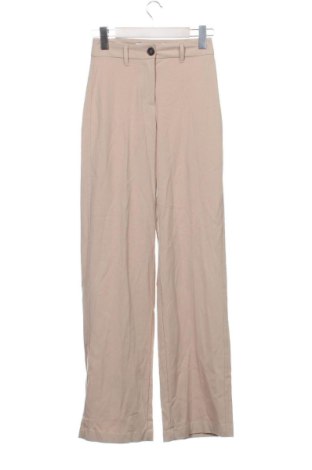 Pantaloni de femei Bershka, Mărime XXS, Culoare Bej, Preț 55,99 Lei, #137202499