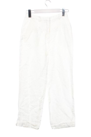Pantaloni de femei H&M, Mărime XS, Culoare Alb, Preț 84,00 Lei, #137252202