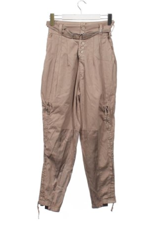 Pantaloni de femei High, Mărime XXS, Culoare Bej, Preț 246,71 Lei, #137273623