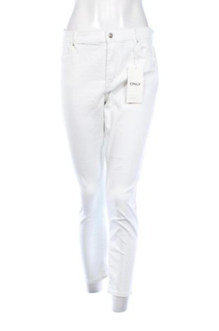 Pantaloni de femei ONLY, Mărime XL, Culoare Alb, Preț 172,99 Lei, #137274178