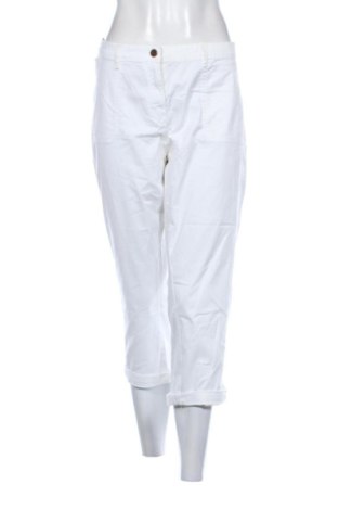 Pantaloni de femei Camaieu, Mărime XL, Culoare Alb, Preț 60,00 Lei, #137275435