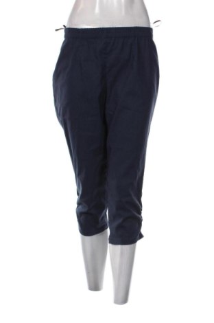 Pantaloni de femei Bon Prix, Mărime L, Culoare Albastru, Preț 68,24 Lei, #137275694