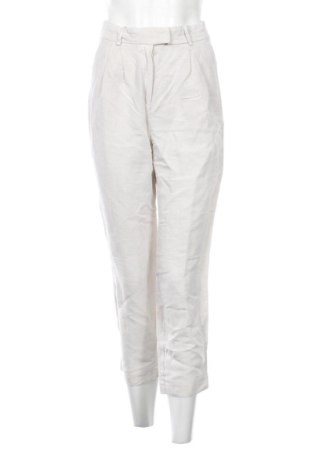 Pantaloni de femei H&M, Mărime S, Culoare Ecru, Preț 83,99 Lei, #137276676