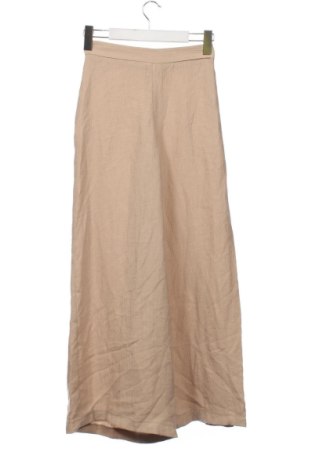 Pantaloni de femei Zara, Mărime XS, Culoare Bej, Preț 57,74 Lei, #137276778
