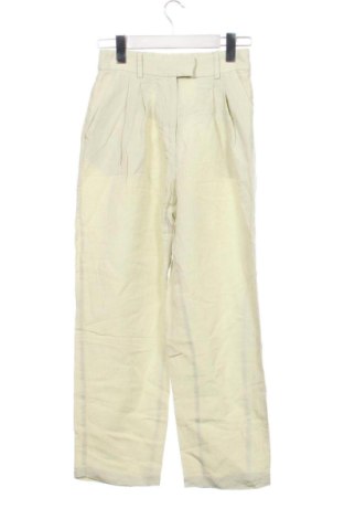 Pantaloni de femei H&M, Mărime XS, Culoare Ecru, Preț 68,24 Lei, #137276913
