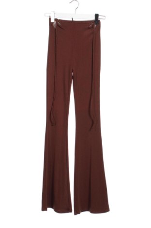Pantaloni de femei Bershka, Mărime XS, Culoare Maro, Preț 61,00 Lei, #137281014