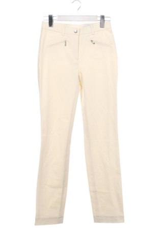 Pantaloni de femei Raffaello Rossi, Mărime XS, Culoare Ecru, Preț 95,47 Lei, #137286853
