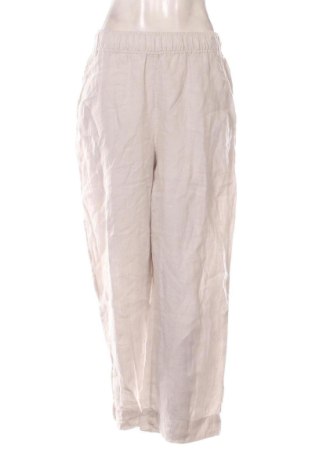 Pantaloni de femei Unbranded, Mărime L, Culoare Ecru, Preț 91,75 Lei, #137290245