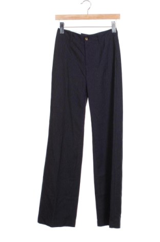 Pantaloni de femei Bershka, Mărime XS, Culoare Albastru, Preț 89,23 Lei, #137295802