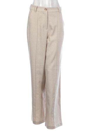 Pantaloni de femei NA-KD, Mărime M, Culoare Bej, Preț 206,39 Lei, #137295808