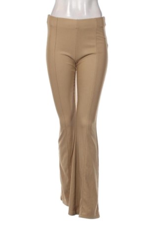 Pantaloni de femei Pull&Bear, Mărime S, Culoare Bej, Preț 40,00 Lei, #137297662