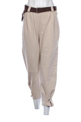 Damskie spodnie NEW COLLECTION, Rozmiar S, Kolor Beżowy, Cena 49,20 zł, #137299655