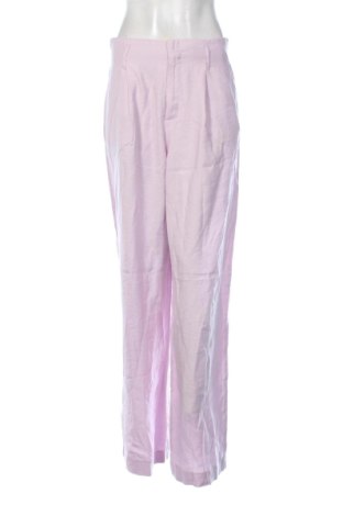 Pantaloni de femei Zara, Mărime M, Culoare Roz, Preț 84,00 Lei, #137300346