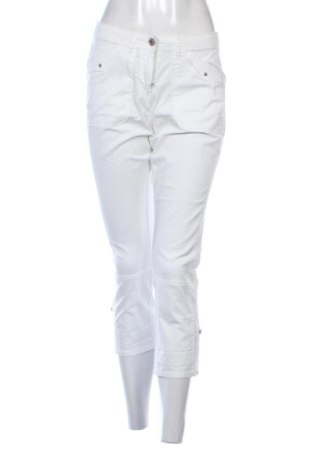 Pantaloni de femei Camaieu, Mărime L, Culoare Alb, Preț 78,00 Lei, #137303996