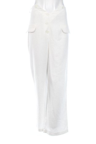 Pantaloni de femei Lefon, Mărime M, Culoare Ecru, Preț 157,47 Lei, #137304183