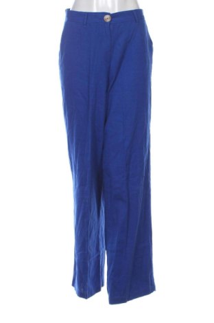 Pantaloni de femei Kiabi, Mărime L, Culoare Albastru, Preț 73,49 Lei, #137304403