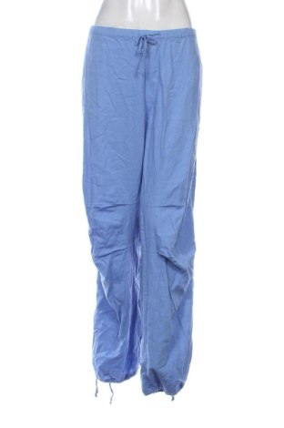 Pantaloni de femei Pull&Bear, Mărime XL, Culoare Albastru, Preț 57,74 Lei, #137305888