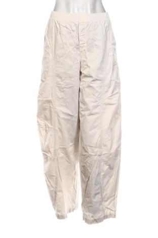 Pantaloni de femei Stradivarius, Mărime XL, Culoare Ecru, Preț 73,56 Lei, #137307294