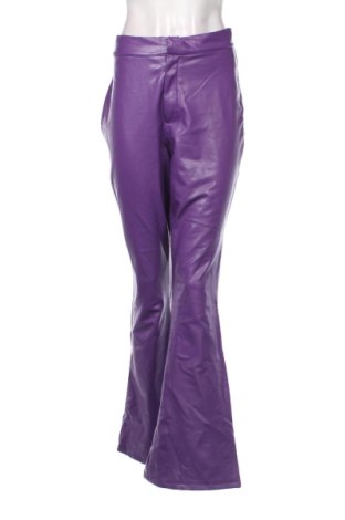 Pantaloni de femei Nelly, Mărime L, Culoare Mov, Preț 62,00 Lei, #137307454