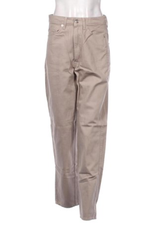 Pantaloni de femei NA-KD, Mărime S, Culoare Bej, Preț 47,00 Lei, #137312362