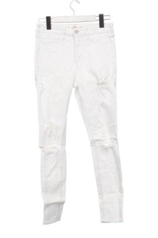 Дамски панталон Hollister, Размер XS, Цвят Бял, Цена 7,45 €, #137323554