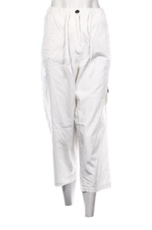 Damskie spodnie Unbranded, Rozmiar XXL, Kolor Biały, Cena 66,31 zł, #137325178