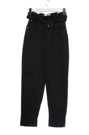 Pantaloni de femei Bershka, Mărime XXS, Culoare Negru, Preț 65,00 Lei, #137278250