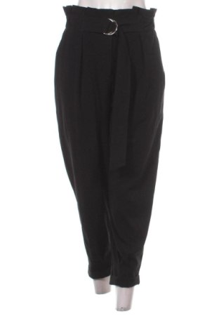 Pantaloni de femei Bershka, Mărime L, Culoare Negru, Preț 71,00 Lei, #137226607