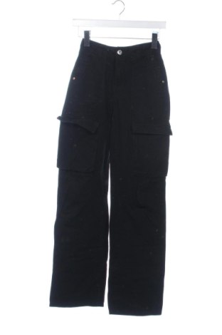 Pantaloni de femei Bershka, Mărime XXS, Culoare Negru, Preț 68,24 Lei, #137251682