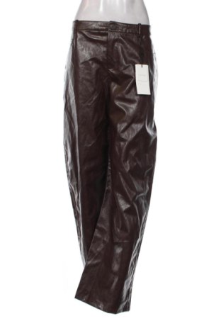 Pantaloni de femei Zara, Mărime XXL, Culoare Maro, Preț 164,90 Lei, #137282848