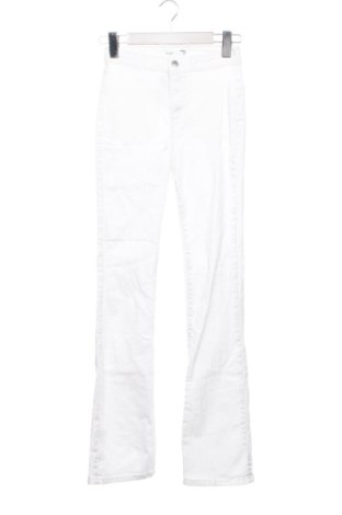 Pantaloni de femei Sinsay, Mărime XXS, Culoare Alb, Preț 49,60 Lei, #137283885