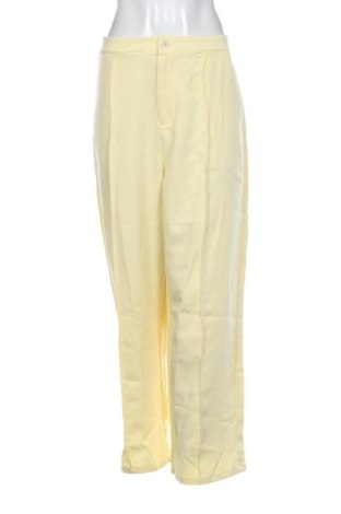 Pantaloni de femei SHEIN, Mărime XL, Culoare Galben, Preț 80,00 Lei, #137298157