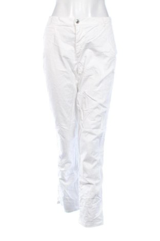 Pantaloni de femei United Colors Of Benetton, Mărime L, Culoare Alb, Preț 295,73 Lei, #137299358