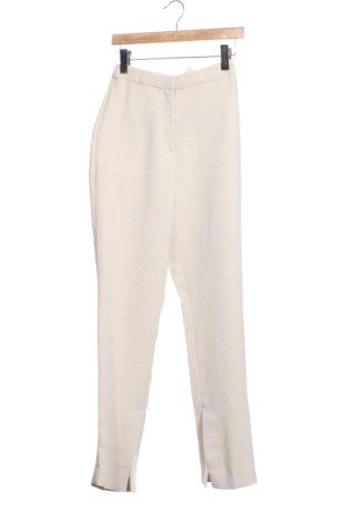 Damskie spodnie H&M, Rozmiar XS, Kolor ecru, Cena 53,23 zł, #137315496
