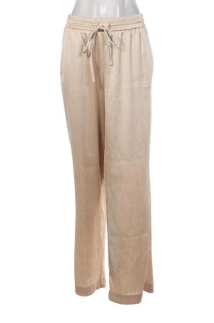 Pantaloni de femei Zara, Mărime L, Culoare Bej, Preț 57,74 Lei, #137323141