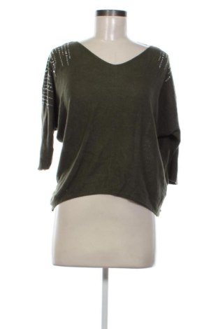 Damski sweter Lola & Liza, Rozmiar L, Kolor Zielony, Cena 32,99 zł, #137211070