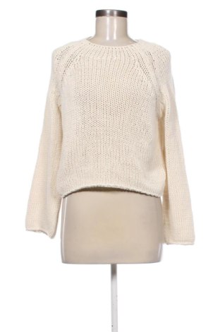 Pulover de femei Massimo Dutti, Mărime S, Culoare Ecru, Preț 215,15 Lei, #137301610