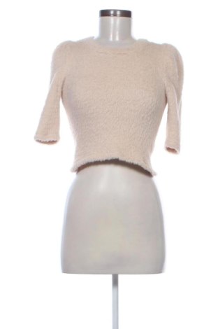 Pulover de femei Bershka, Mărime S, Culoare Bej, Preț 52,49 Lei, #137312691