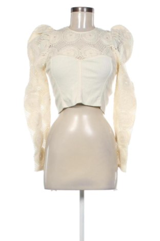 Damski sweter Zara, Rozmiar S, Kolor ecru, Cena 81,46 zł, #137316205