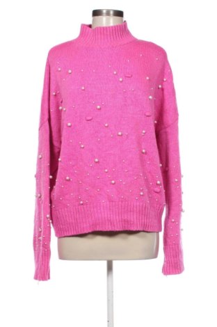 Pulover de femei FullaModa, Mărime L, Culoare Roz, Preț 114,01 Lei, #137334725