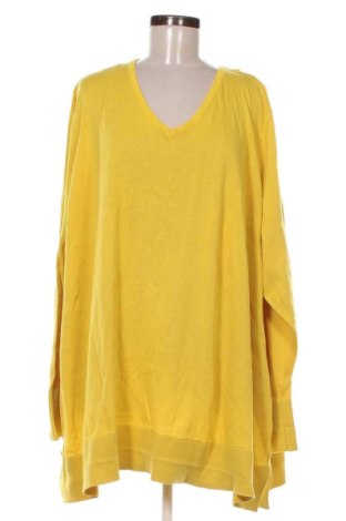 Damski sweter Pure, Rozmiar 5XL, Kolor Żółty, Cena 29,00 zł, #137341117