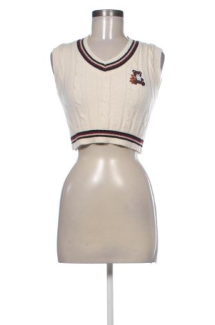 Pulover de femei SHEIN, Mărime XS, Culoare Ecru, Preț 26,25 Lei, #137317941