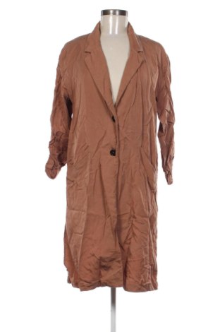 Trench de femei Bershka, Mărime S, Culoare Maro, Preț 114,46 Lei, #137309352